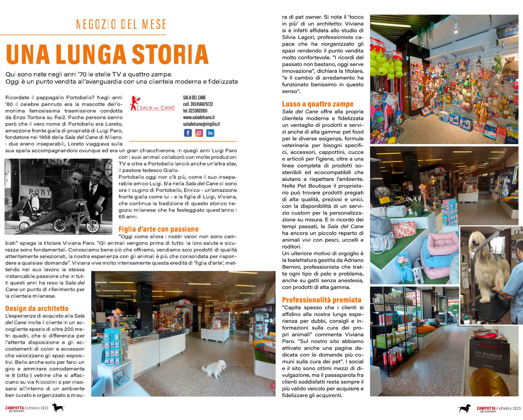 Articolo giornale architetto milano